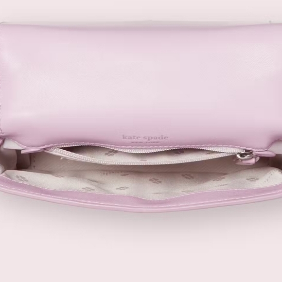 🔹️Kate Spade 🔹Amelia Small Convertible Chain Purple Lavender Shoulder Bag ✨️💟 - Picture 5 of 8